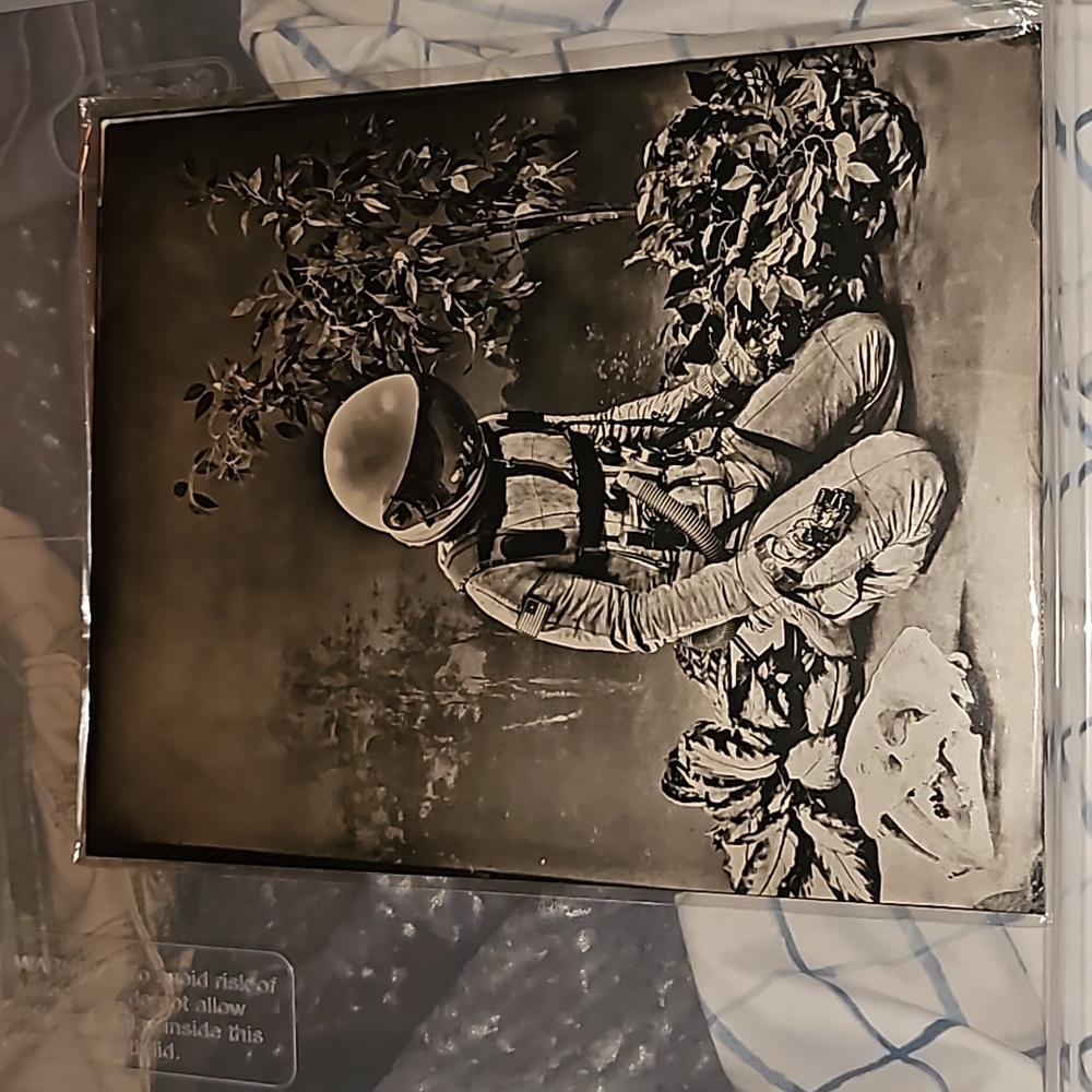 “Lamentation in Gethsemane” Tin 8X10 picture, SIGNED